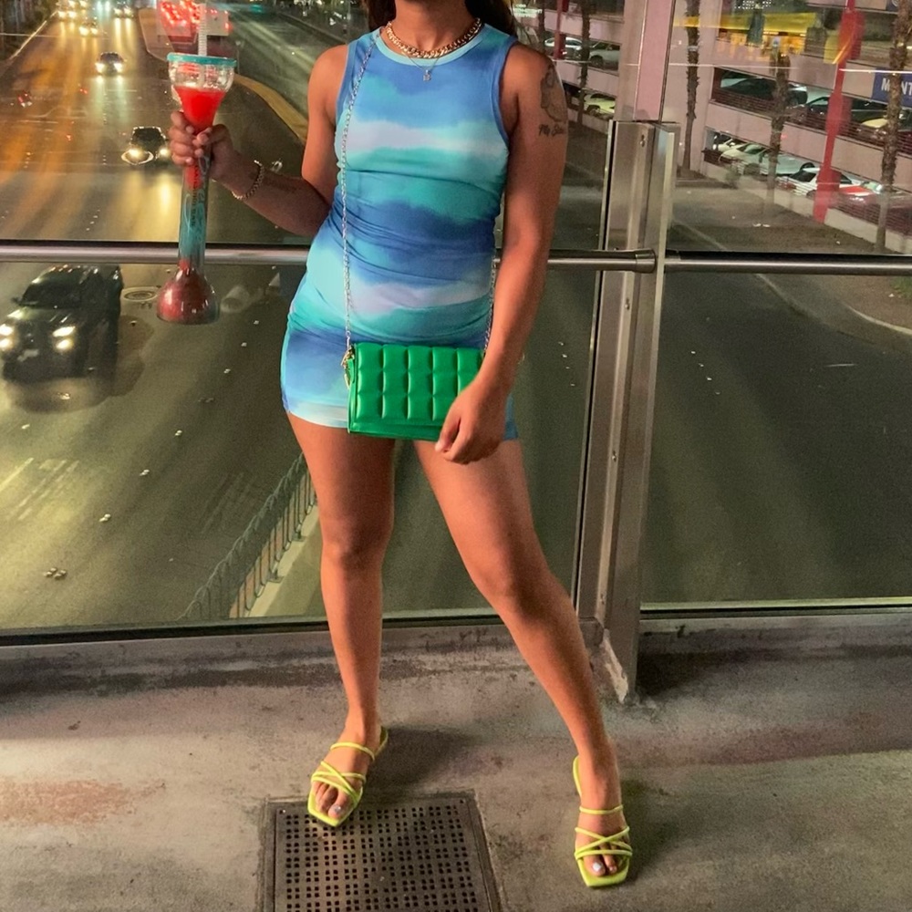 Blue Sunset Dress
